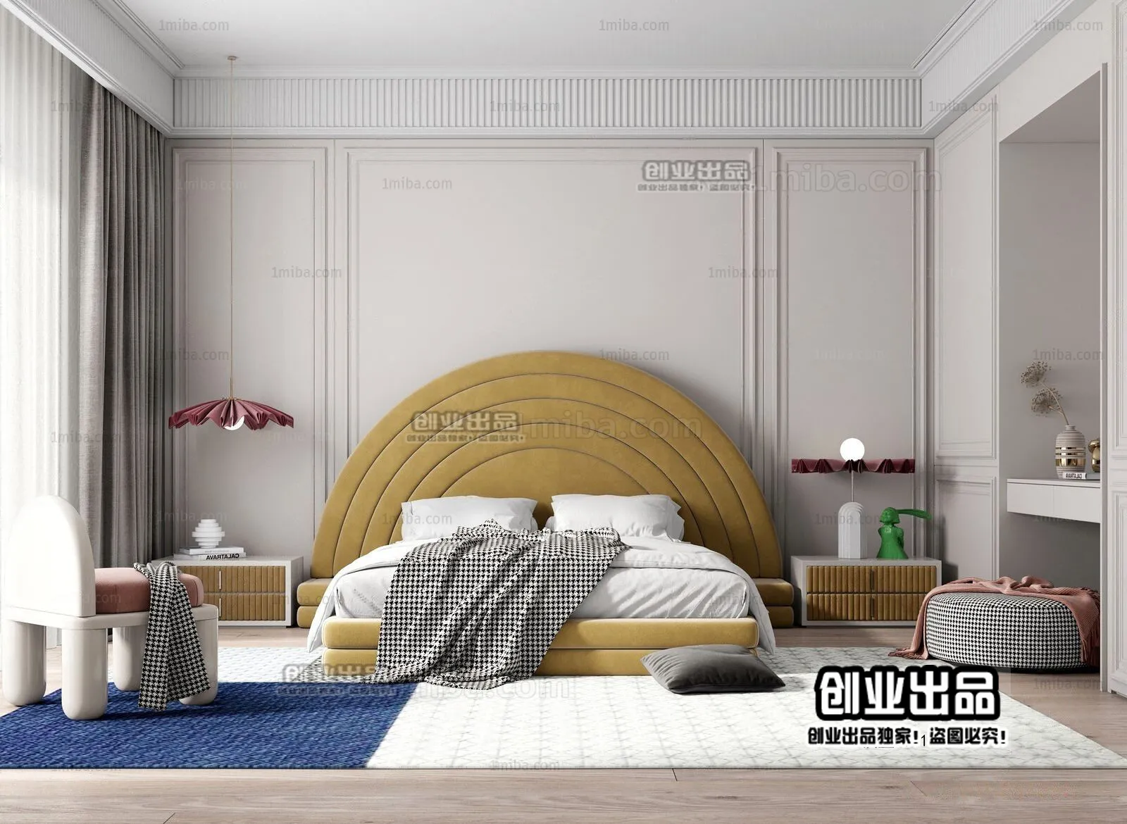 Children Room 3D Interior Scene - 3D Models - 021