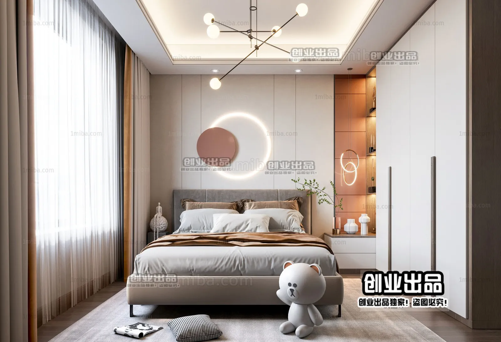 Children Room 3D Interior Scene - 3D Models - 029