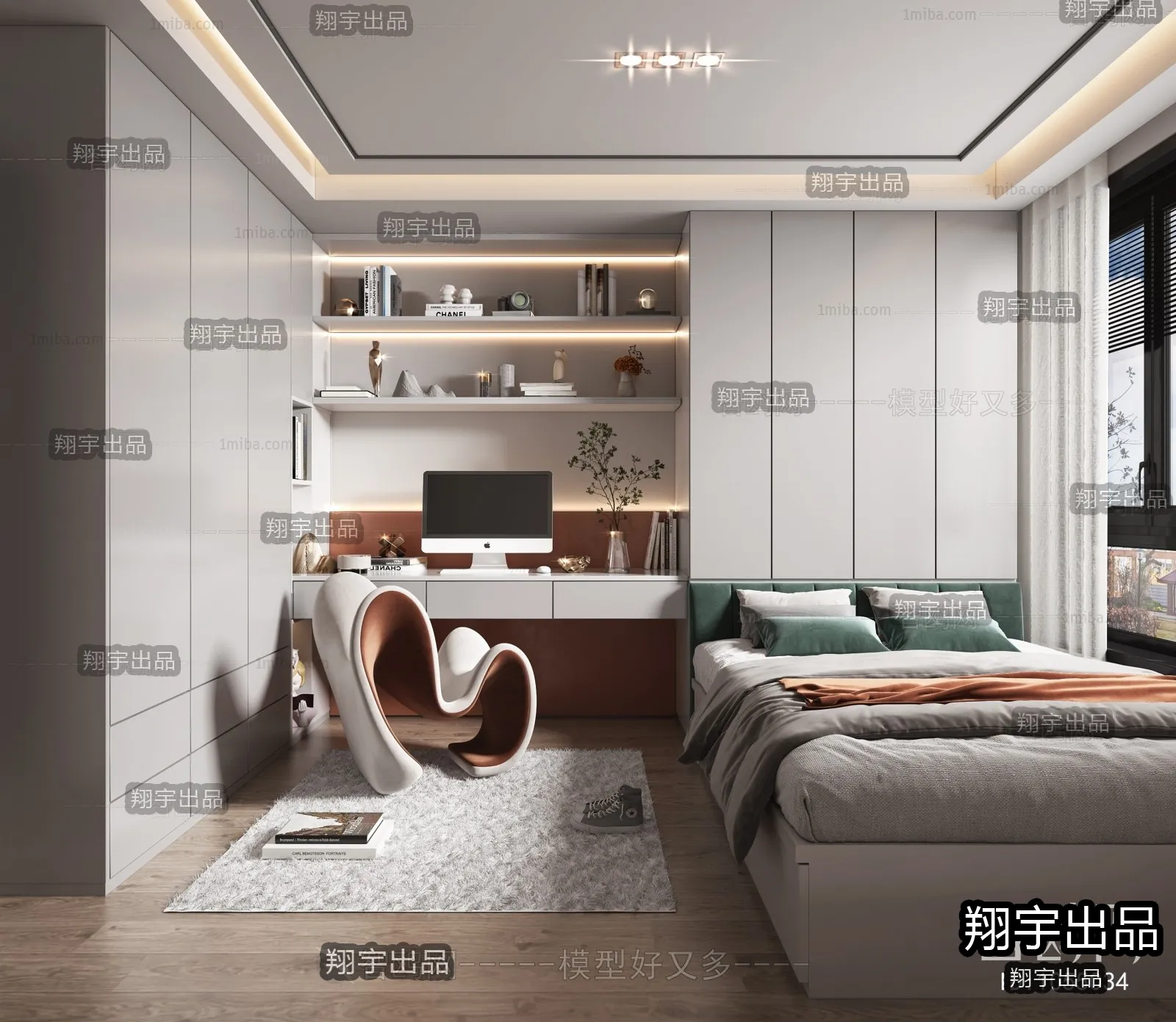 Children Room 3D Interior Scene - 3D Models - 034