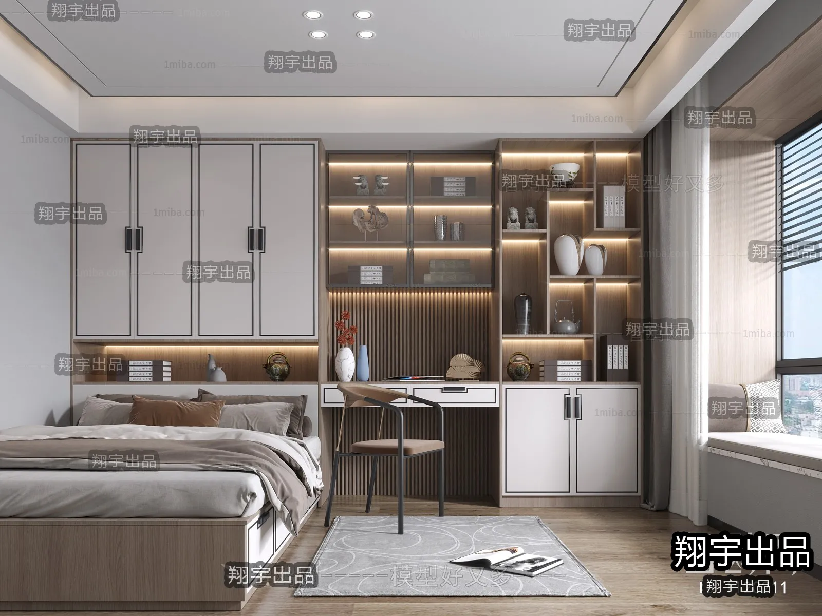 Children Room 3D Interior Scene - 3D Models - 036