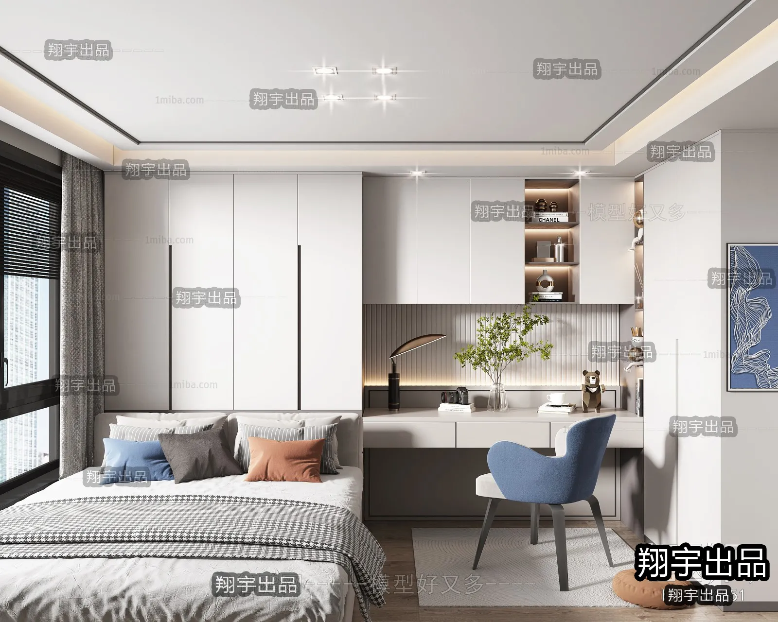 Children Room 3D Interior Scene - 3D Models - 037