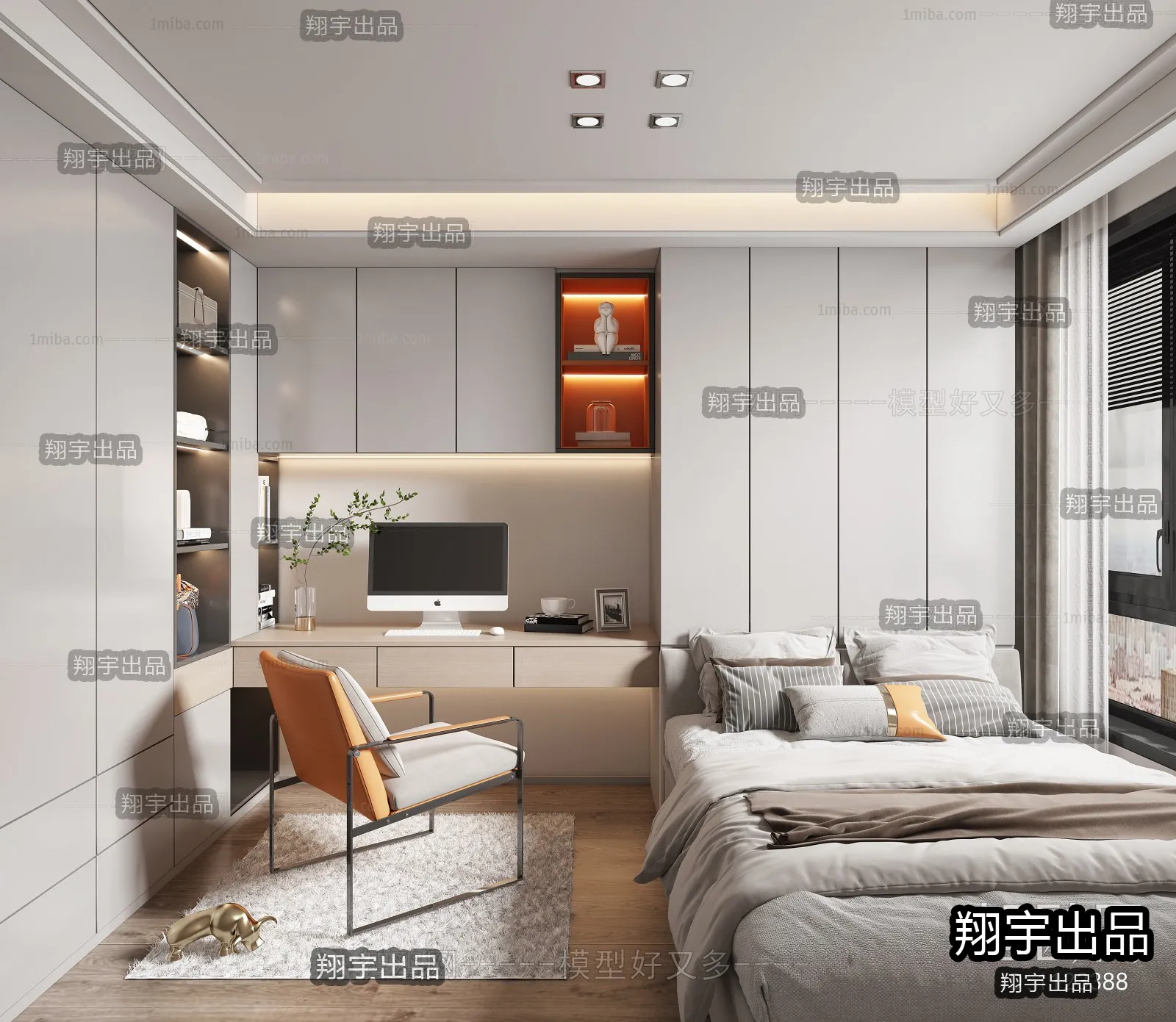 Children Room 3D Interior Scene - 3D Models - 038