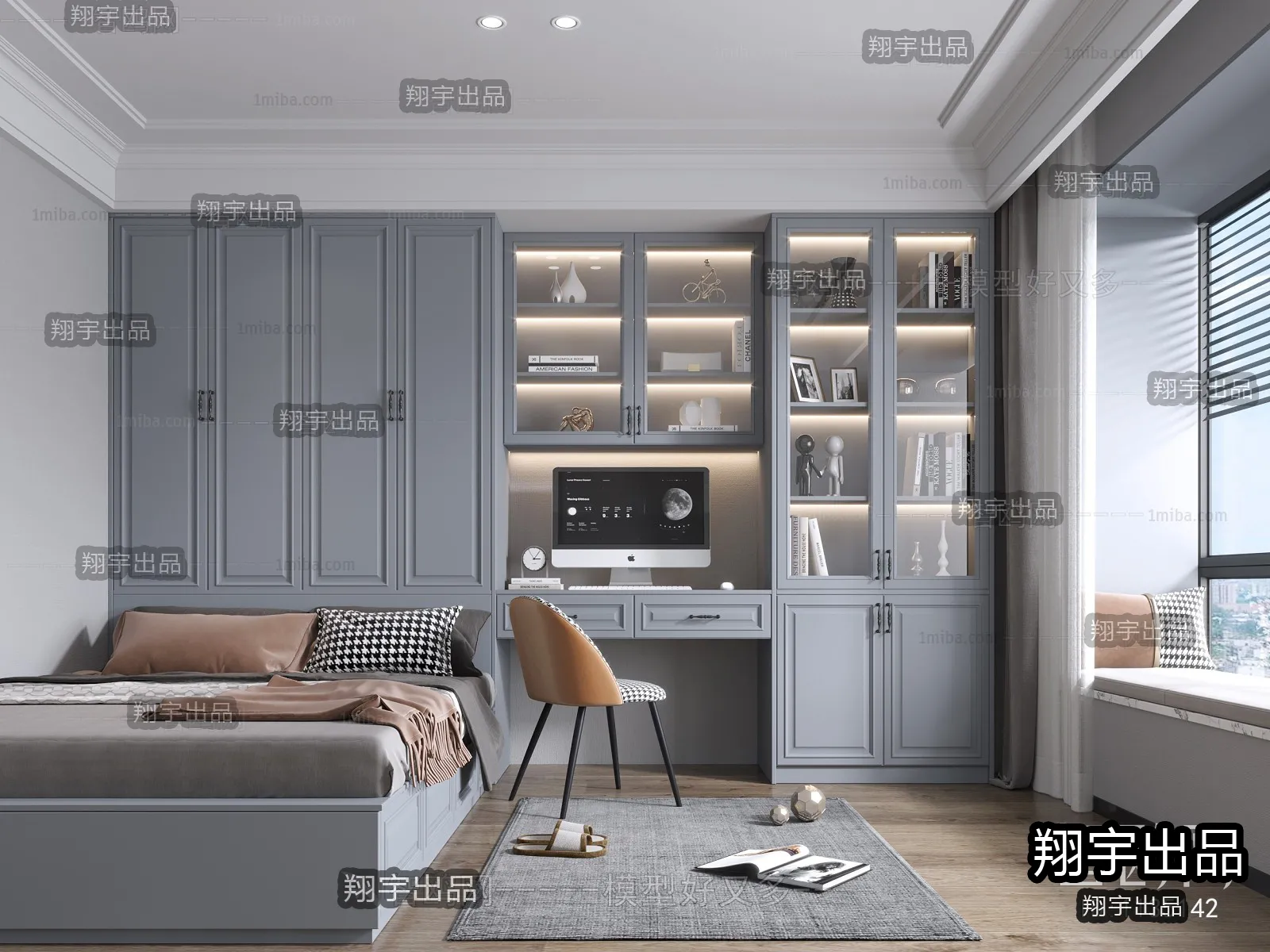 Children Room 3D Interior Scene - 3D Models - 039