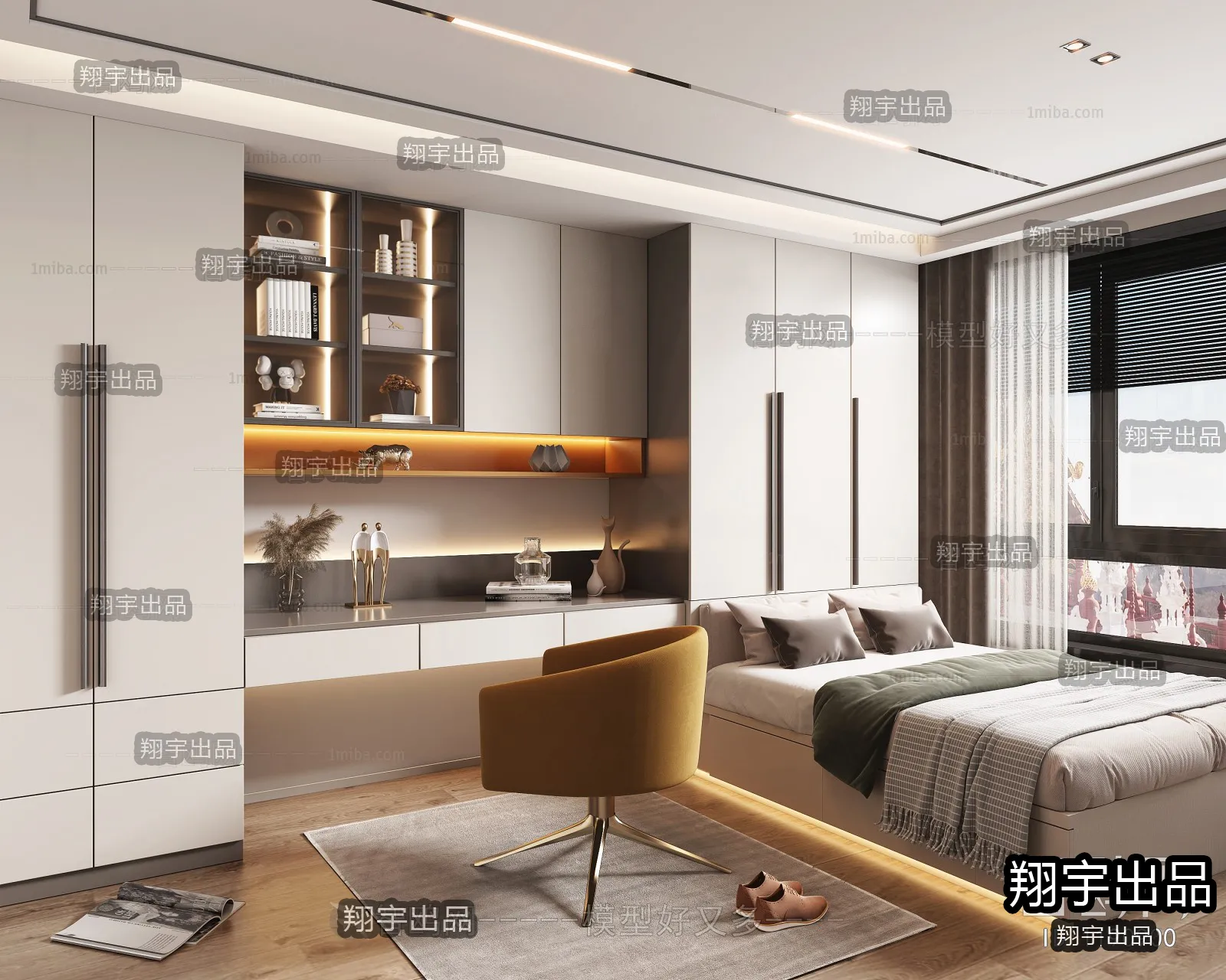 Children Room 3D Interior Scene - 3D Models - 042