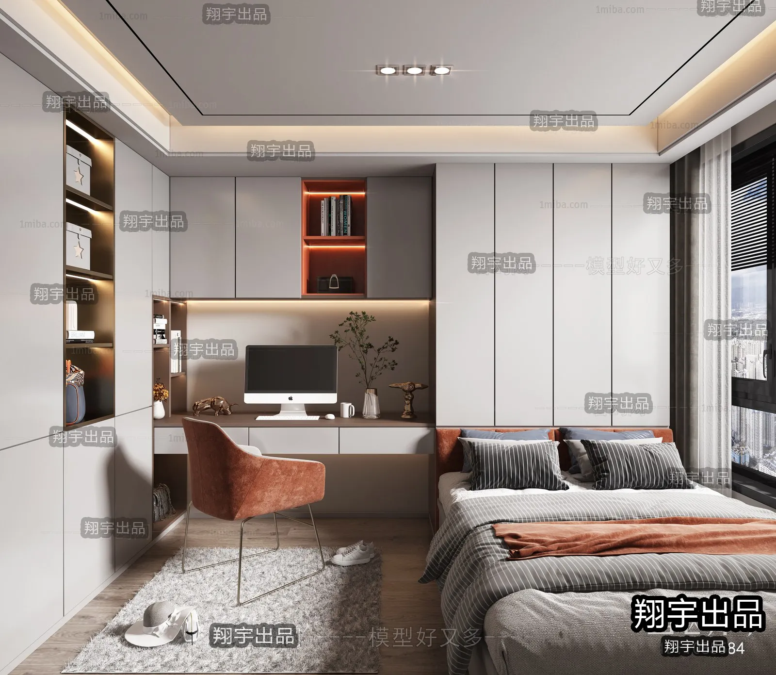 Children Room 3D Interior Scene - 3D Models - 044