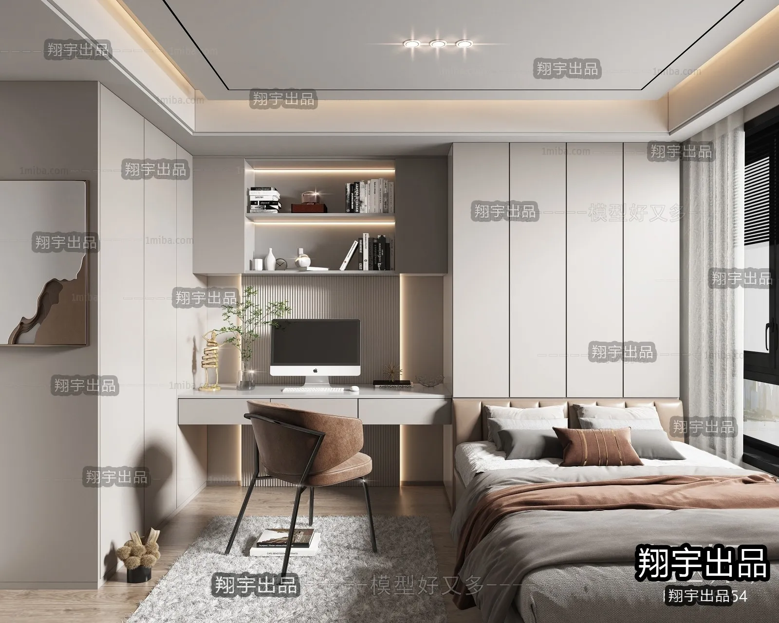 Children Room 3D Interior Scene - 3D Models - 048