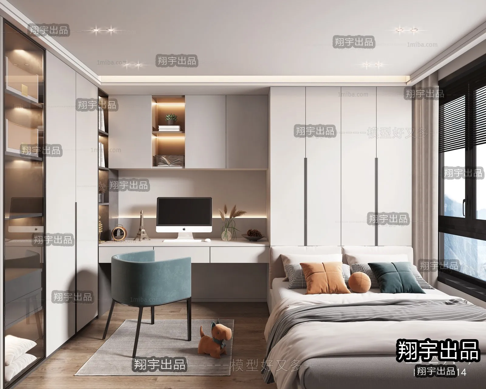 Children Room 3D Interior Scene - 3D Models - 050