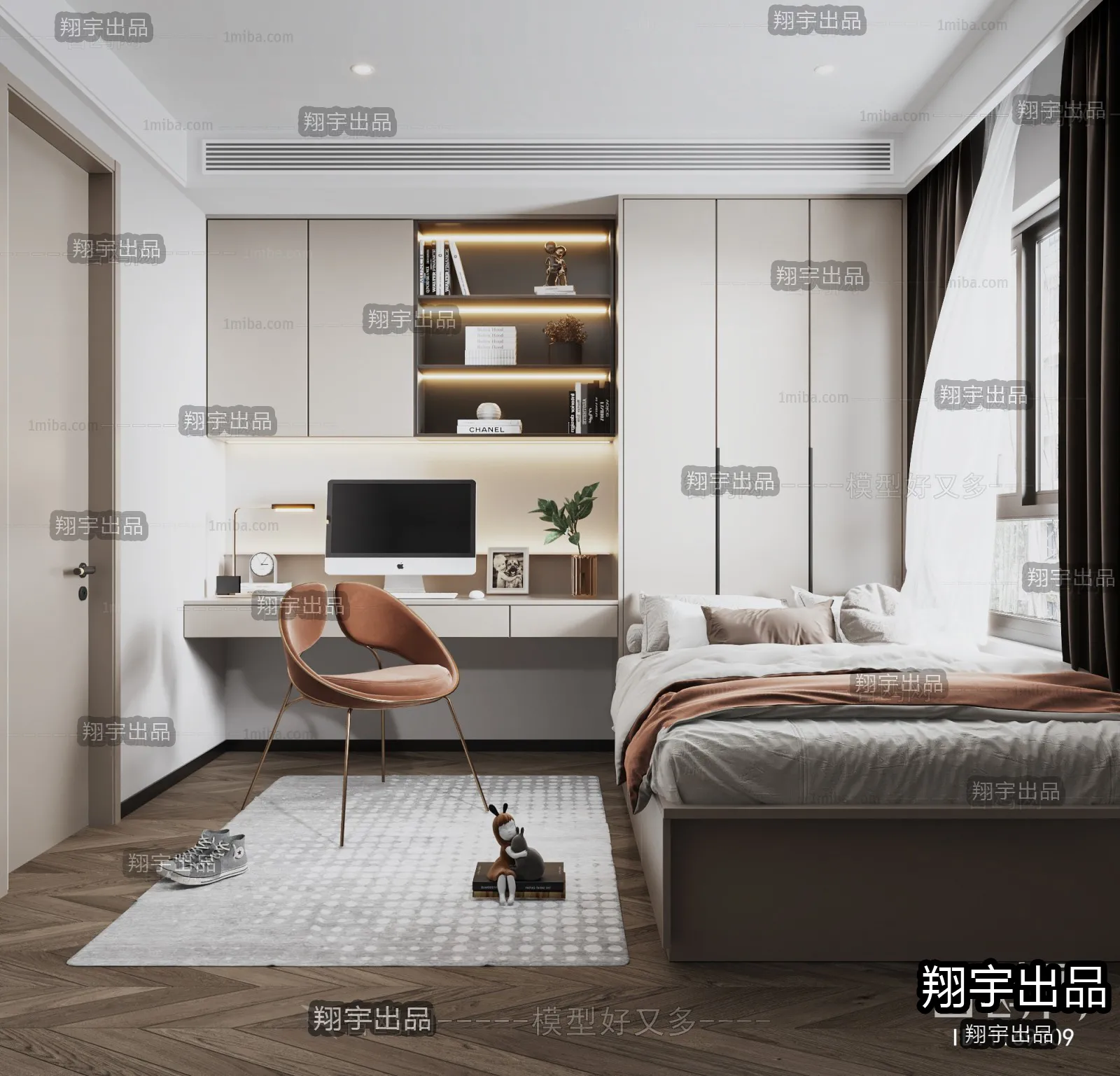 Children Room 3D Interior Scene - 3D Models - 052