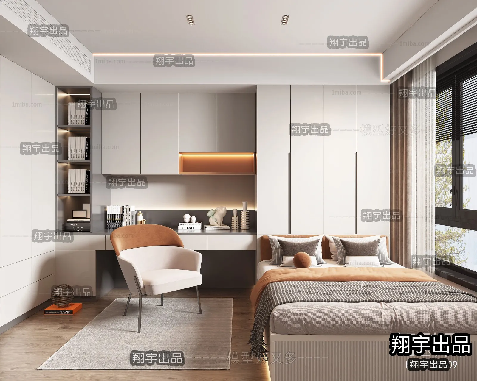 Children Room 3D Interior Scene - 3D Models - 058