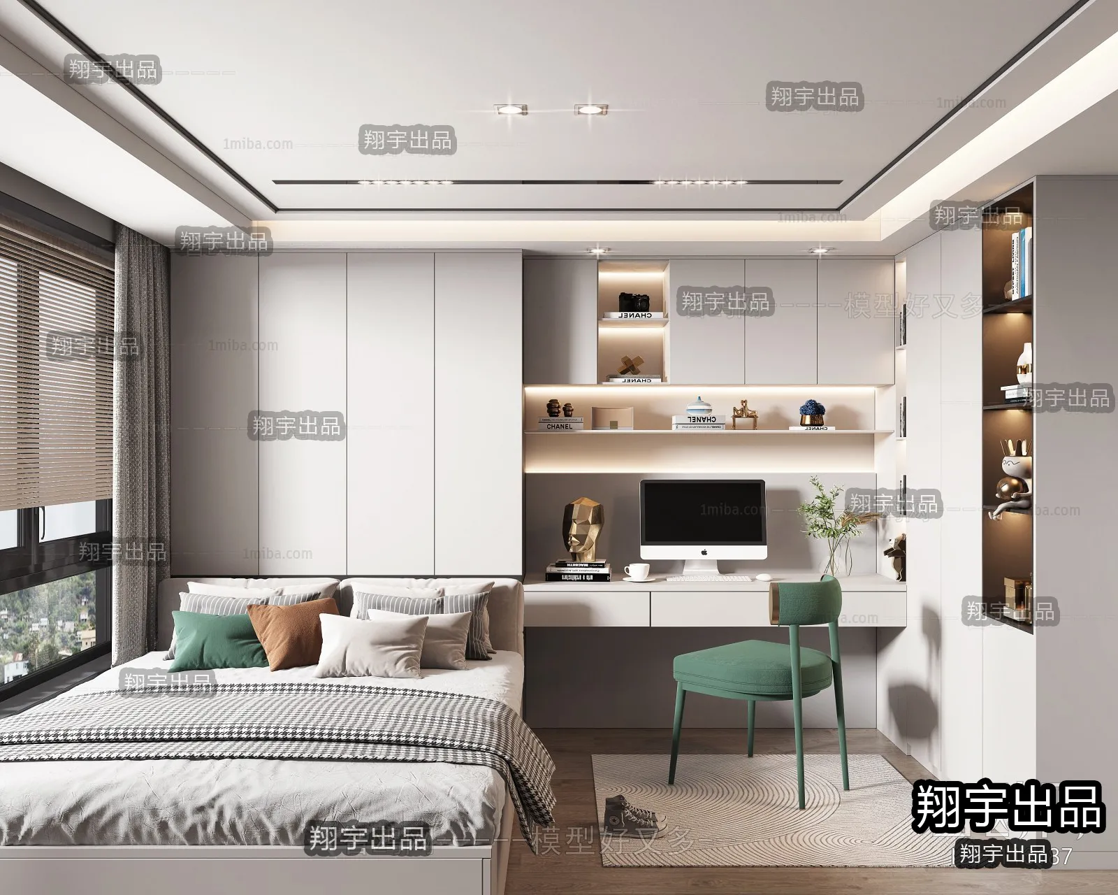 Children Room 3D Interior Scene - 3D Models - 061