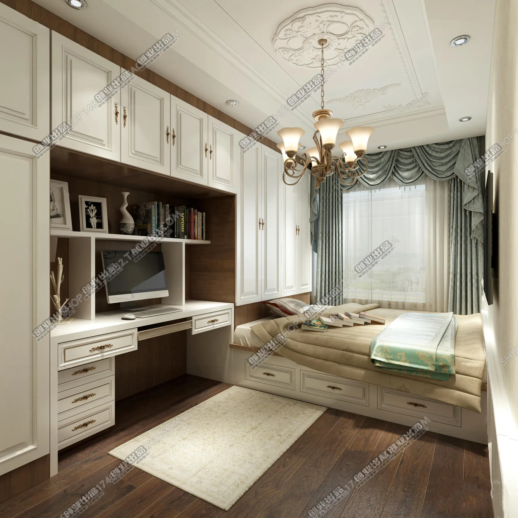 Children Room 3D Interior Scene - 3D Models - 073