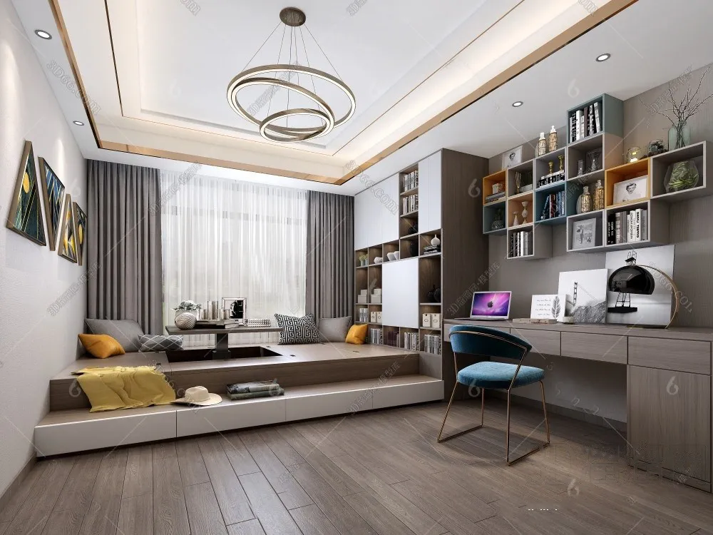 Children Room 3D Interior Scene - 3D Models - 078