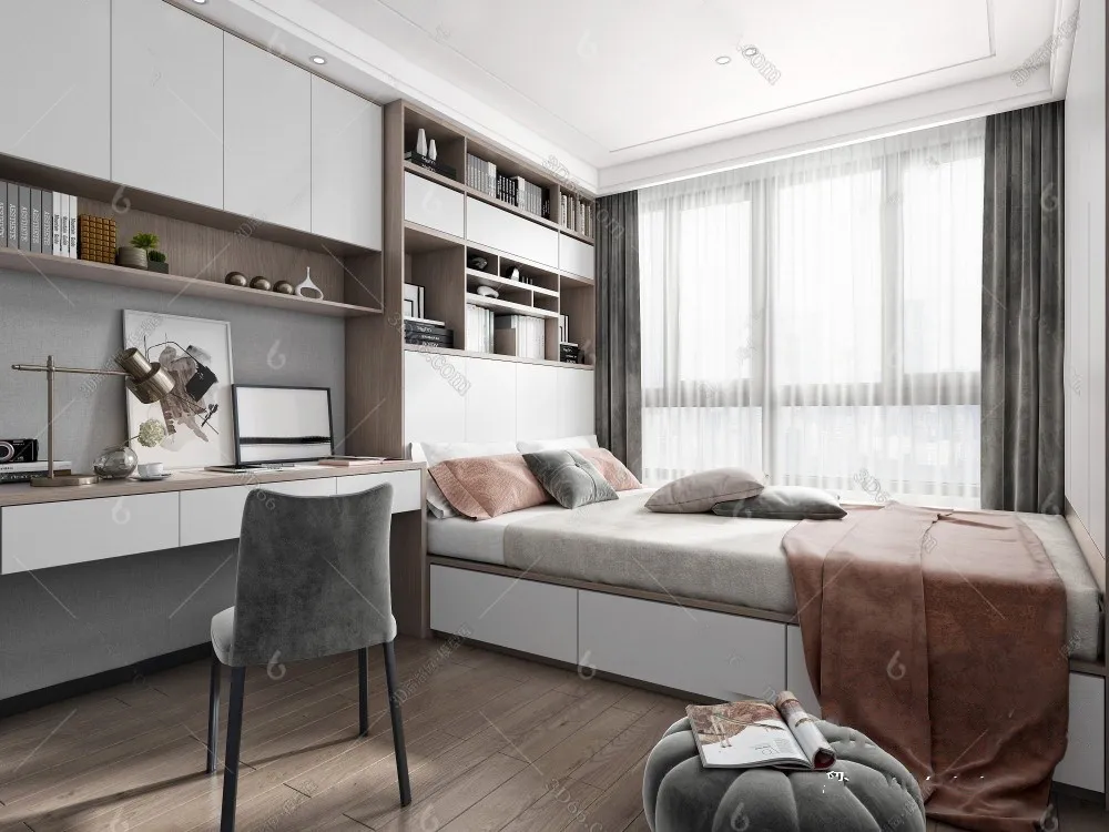 Children Room 3D Interior Scene - 3D Models - 081