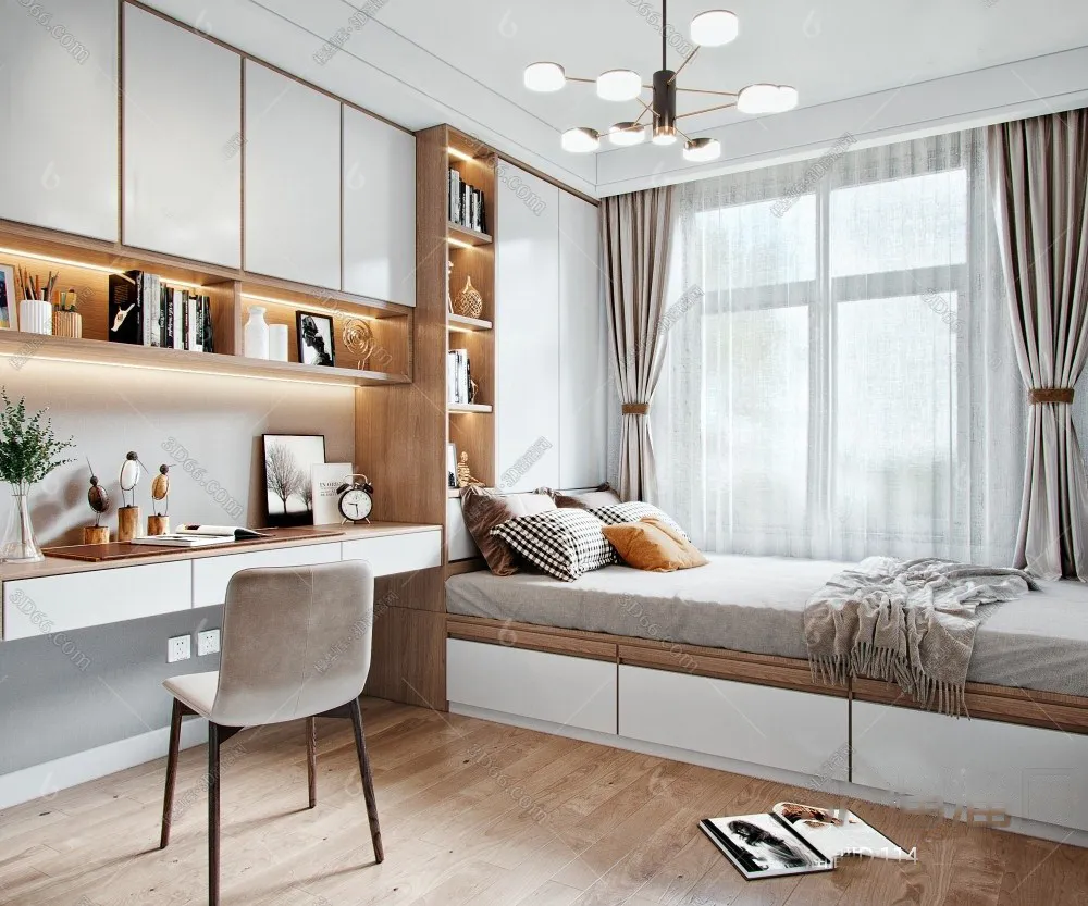 Children Room 3D Interior Scene - 3D Models - 083