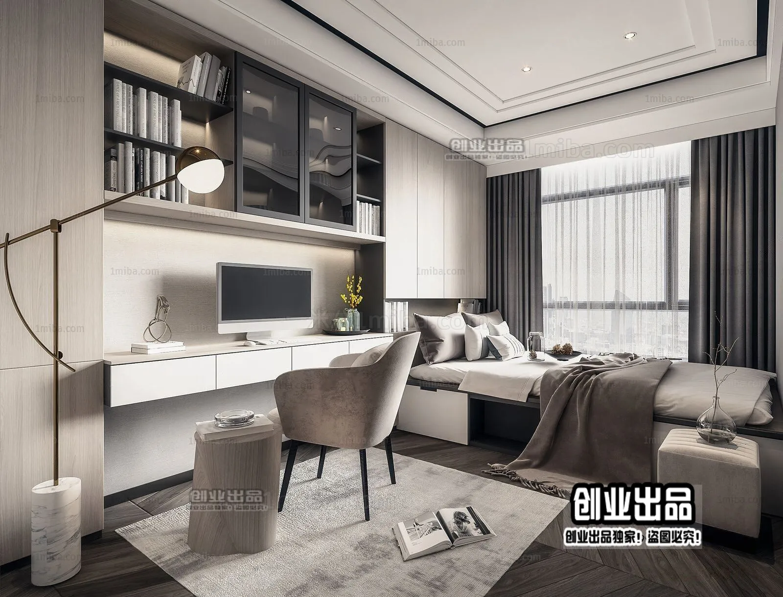 Children Room 3D Interior Scene - 3D Models - 085