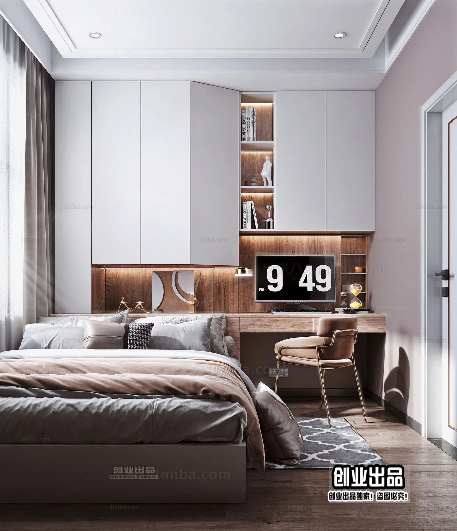 Children Room 3D Interior Scene - 3D Models - 092