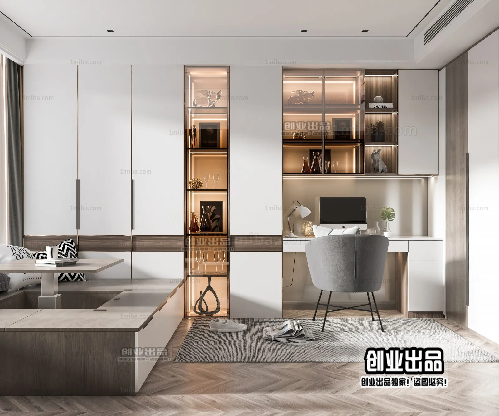 Children Room 3D Interior Scene - 3D Models - 093