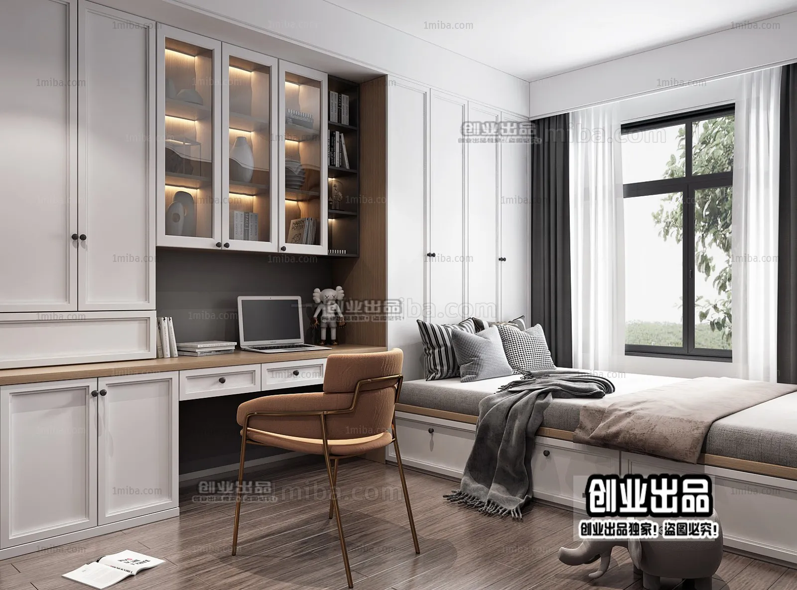 Children Room 3D Interior Scene - 3D Models - 095