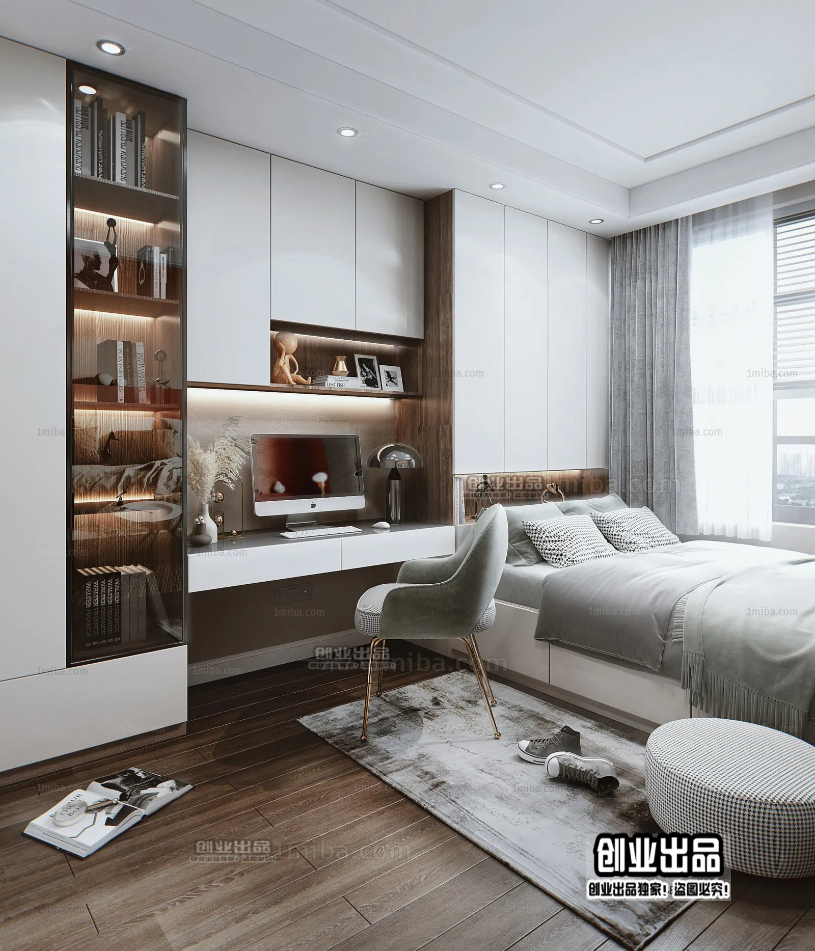 Children Room 3D Interior Scene - 3D Models - 097