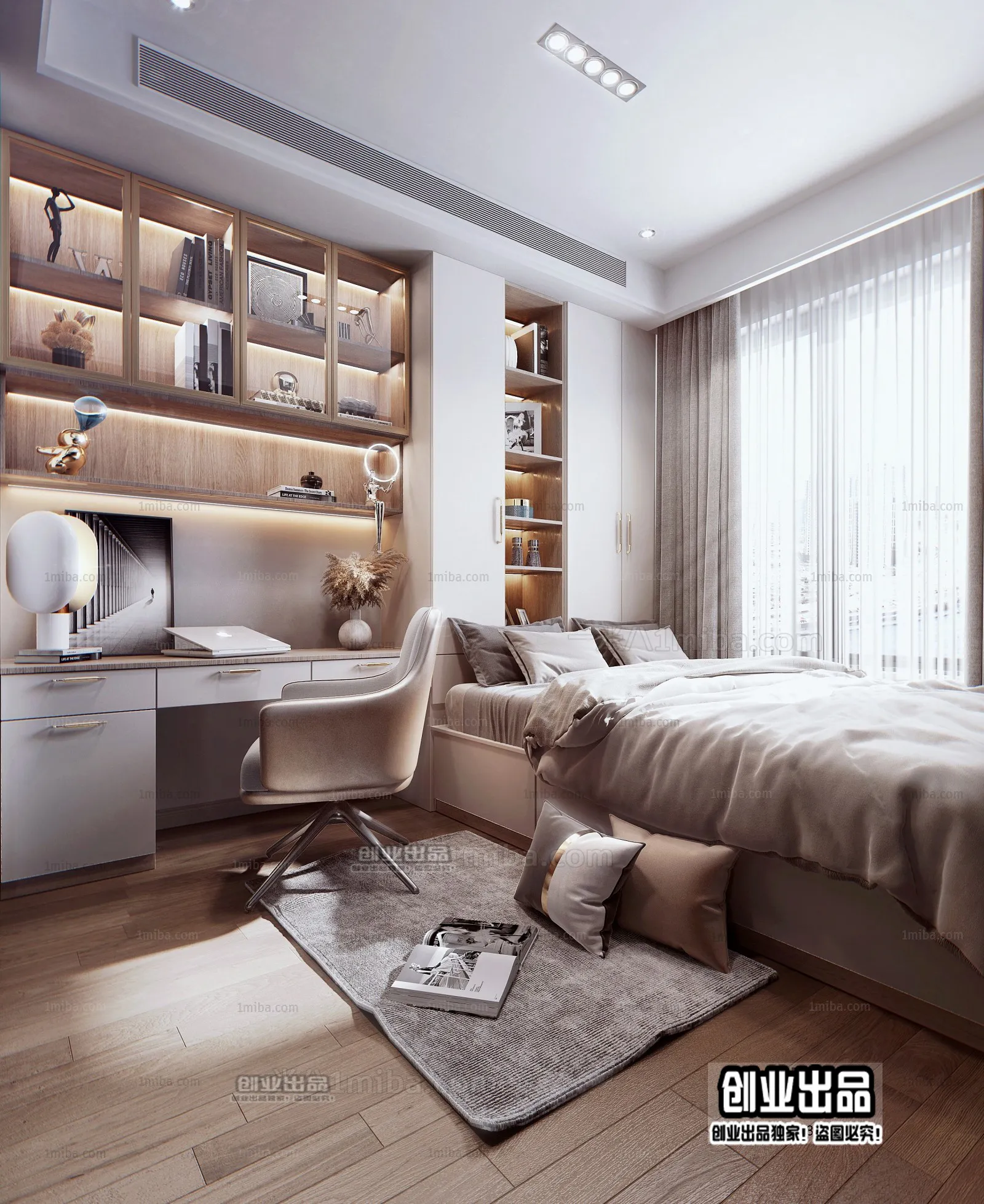 Children Room 3D Interior Scene - 3D Models - 098