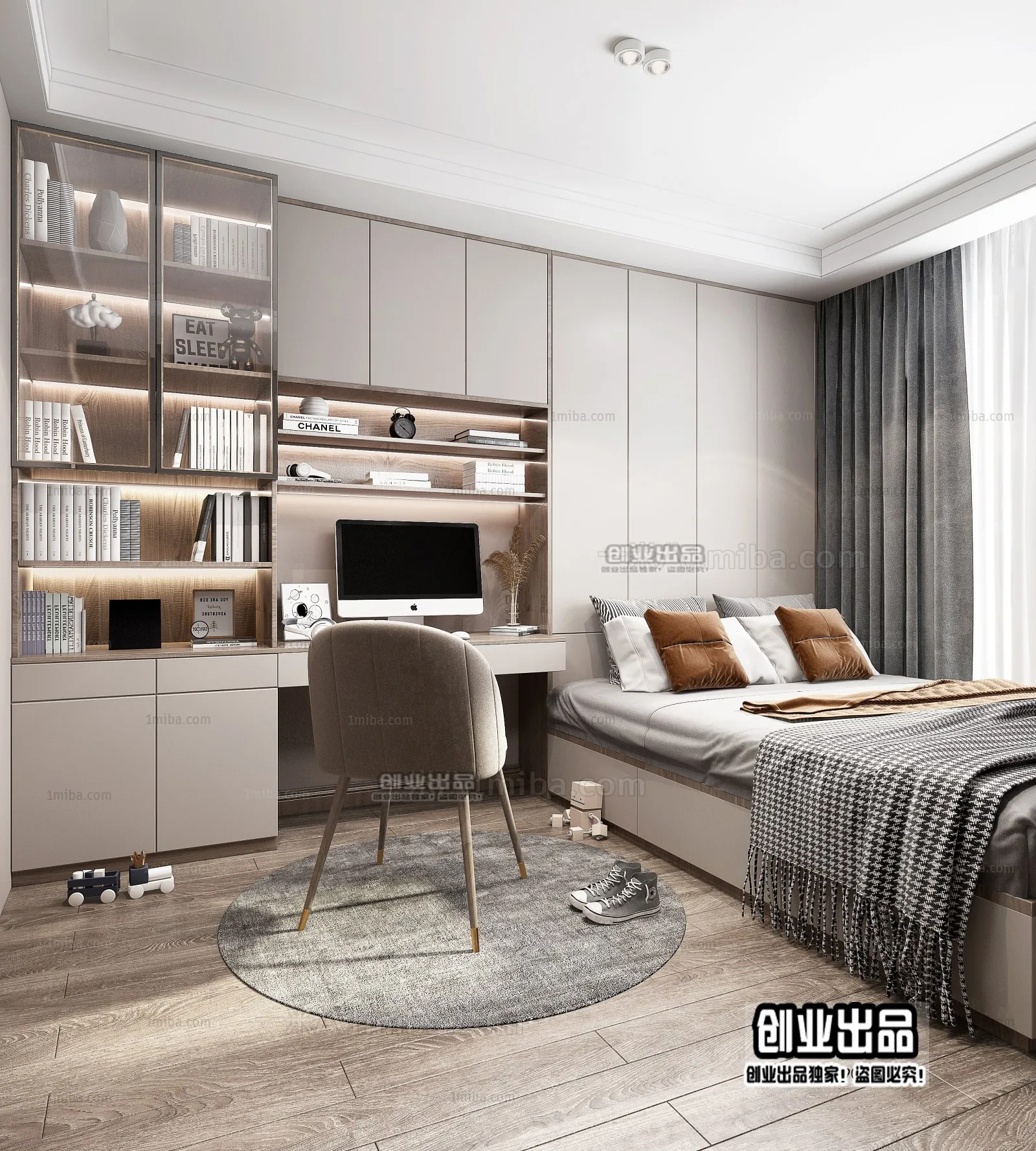 Children Room 3D Interior Scene - 3D Models - 103