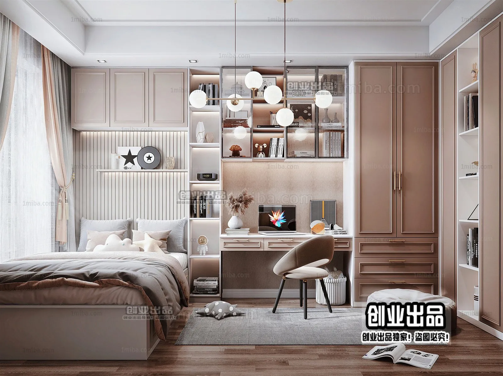 Children Room 3D Interior Scene - 3D Models - 110