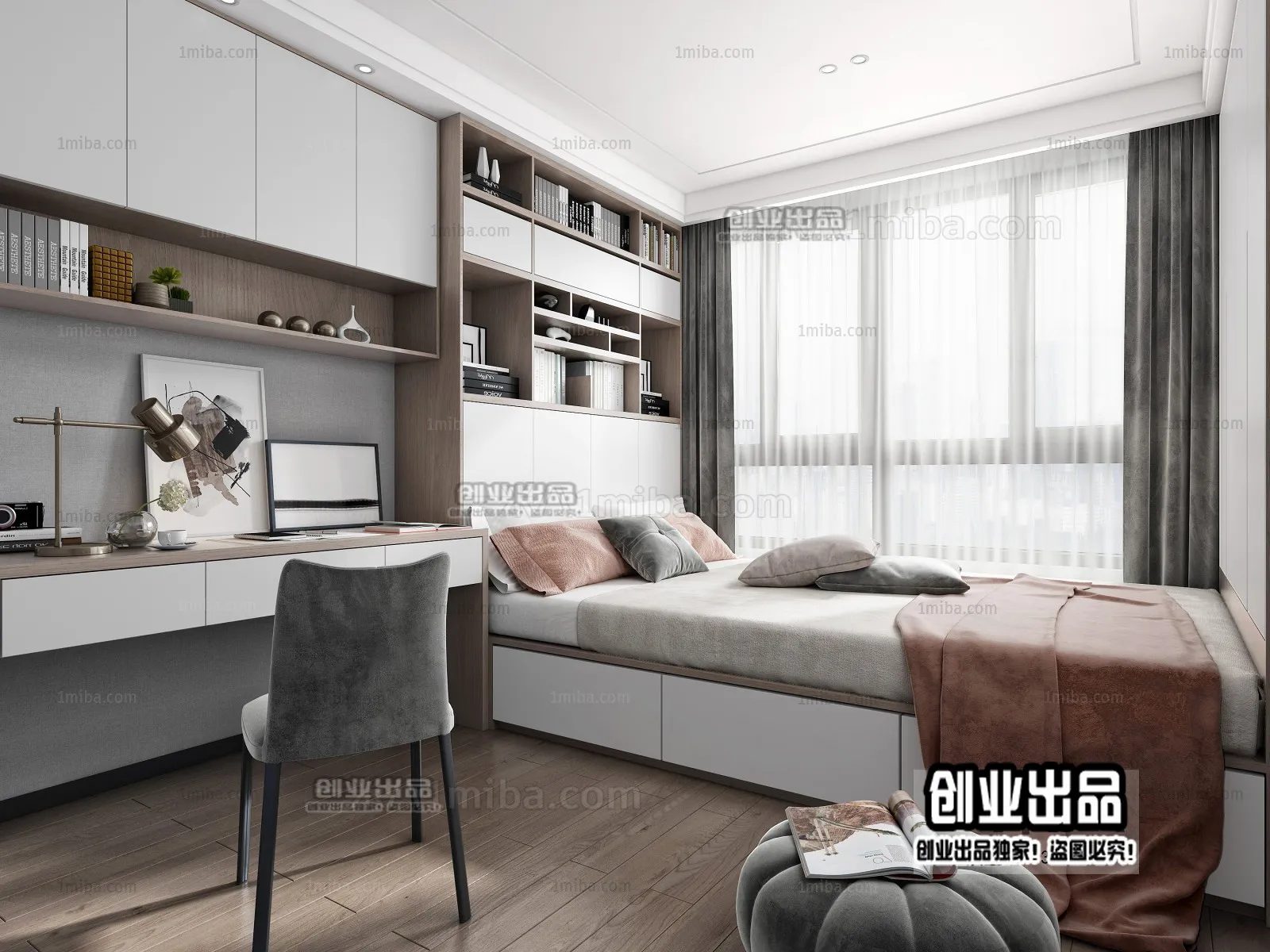 Children Room 3D Interior Scene - 3D Models - 114