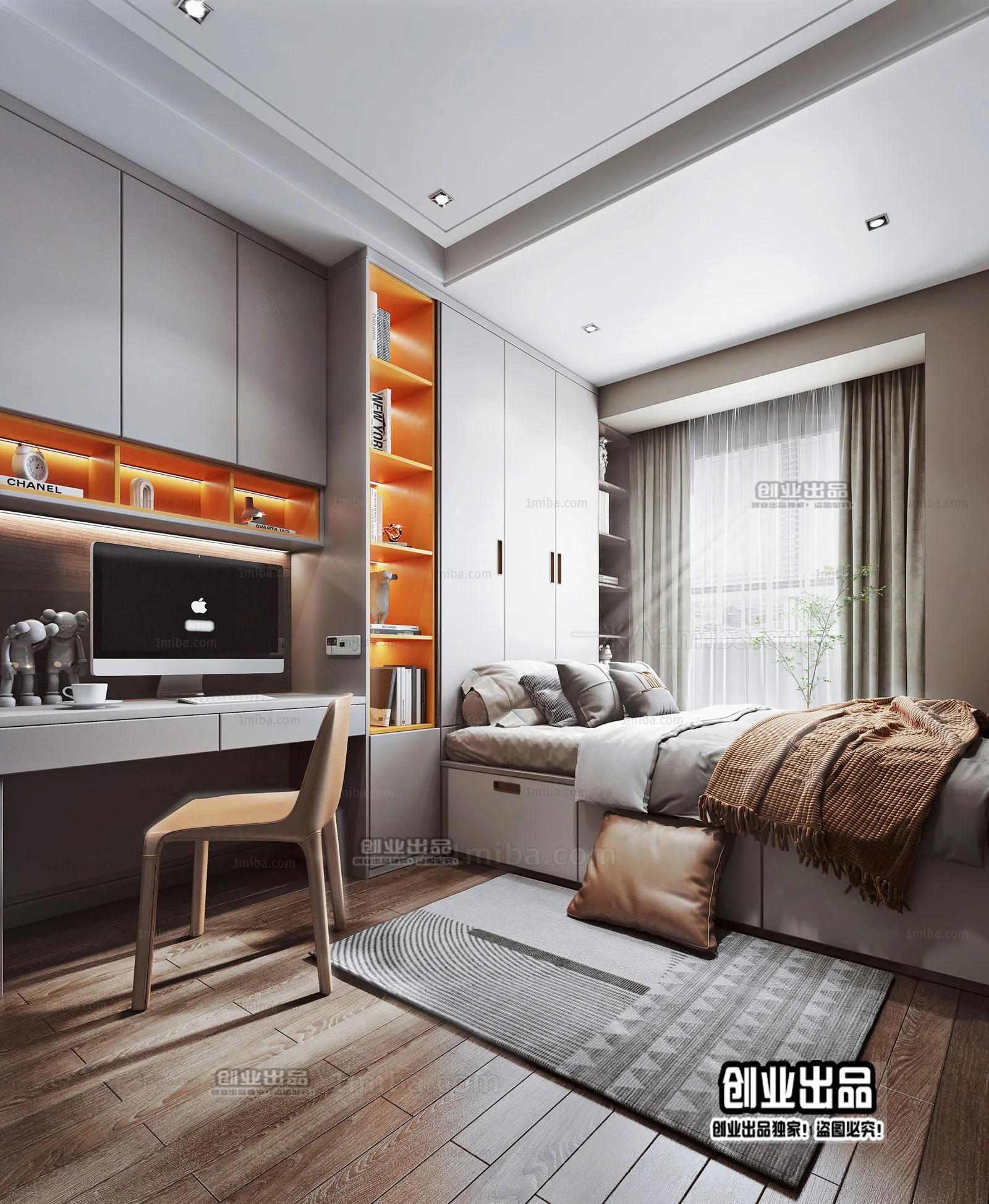 Children Room 3D Interior Scene - 3D Models - 122