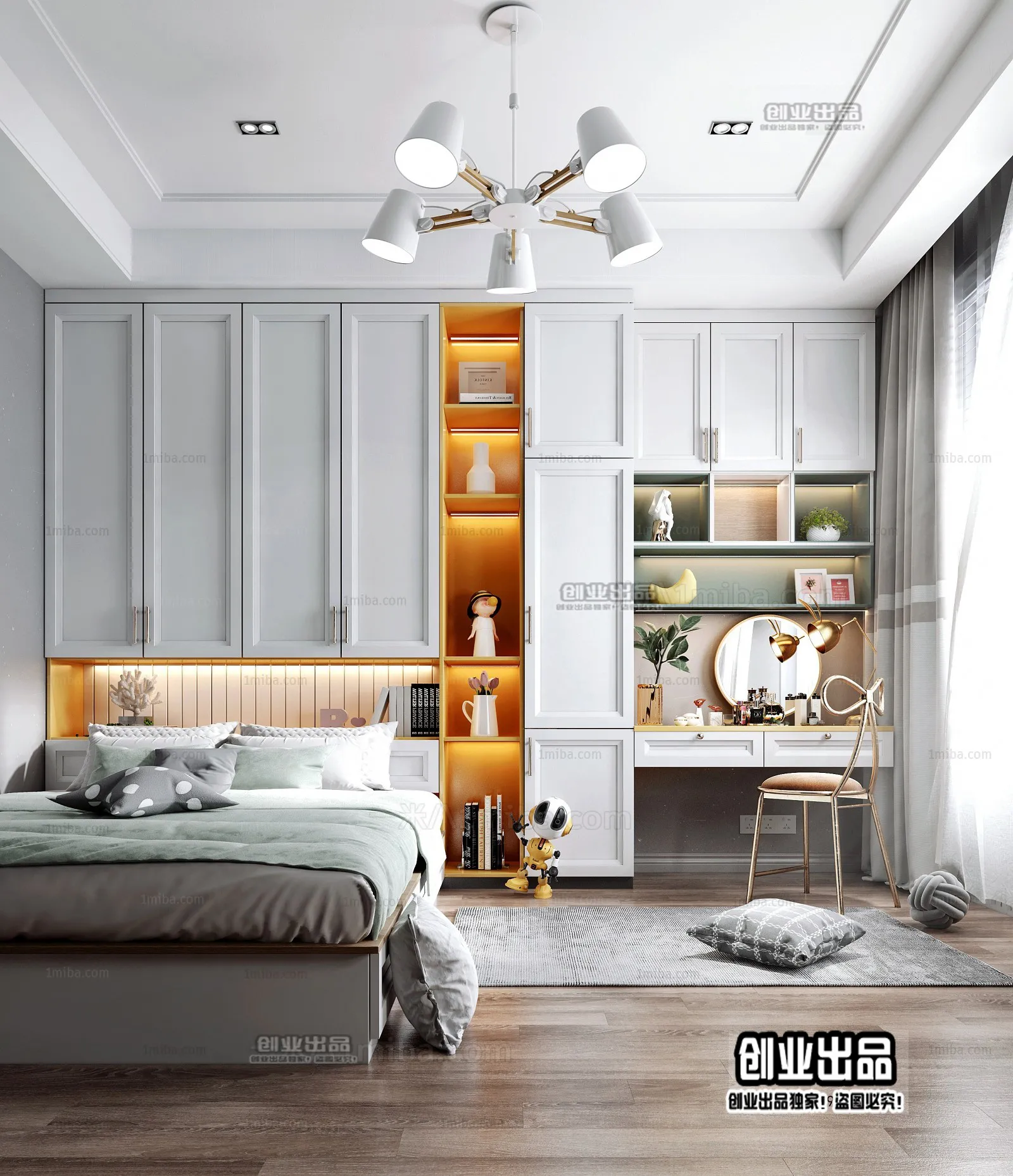 Children Room 3D Interior Scene - 3D Models - 129