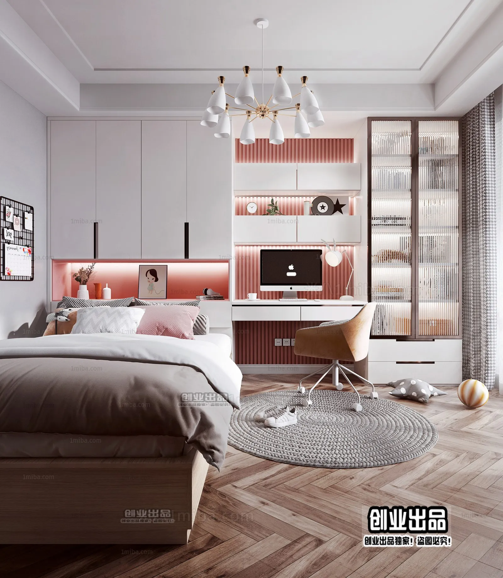 Children Room 3D Interior Scene - 3D Models - 130