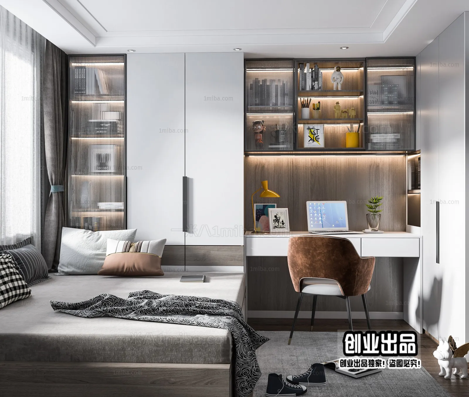 Children Room 3D Interior Scene - 3D Models - 132