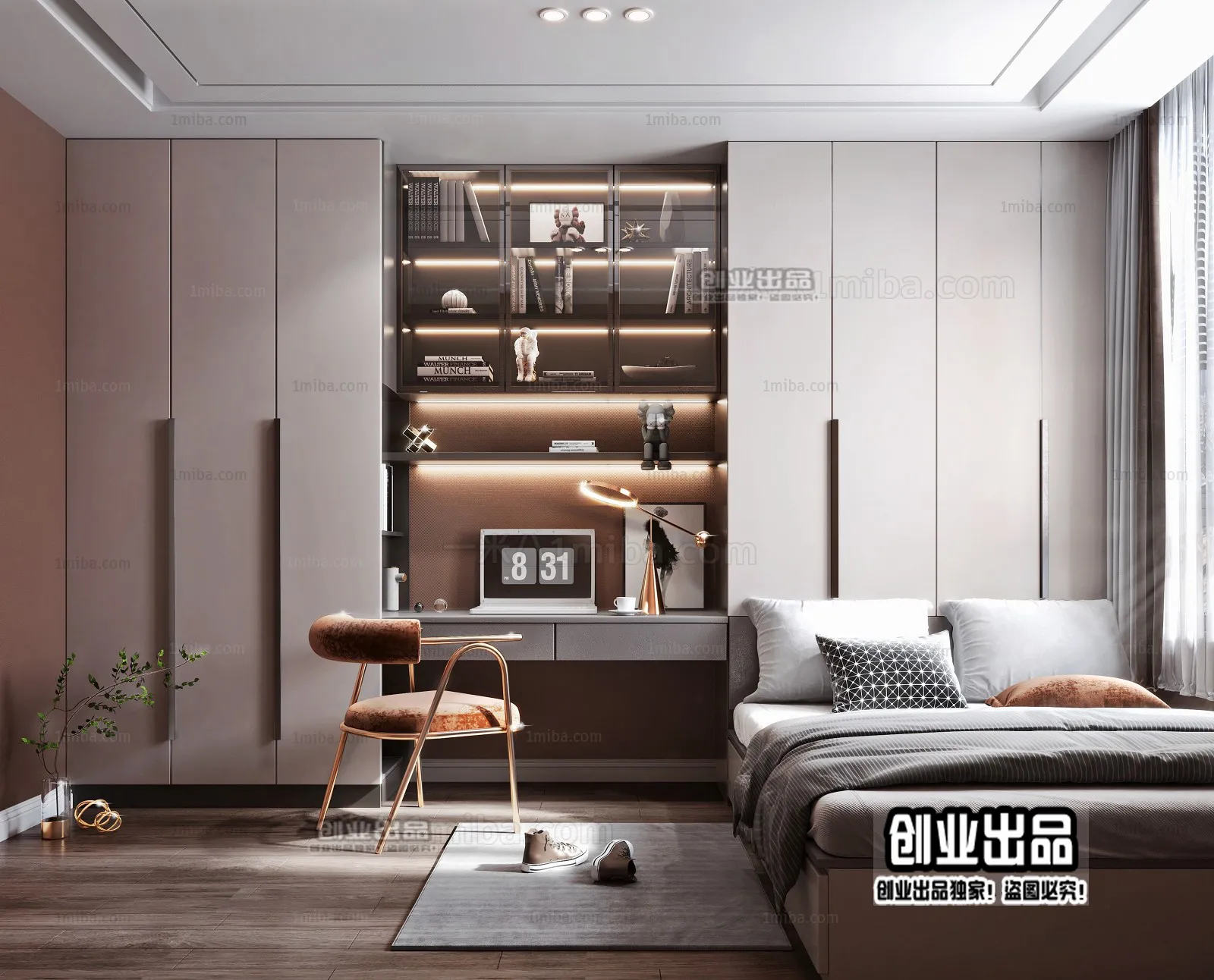 Children Room 3D Interior Scene - 3D Models - 136