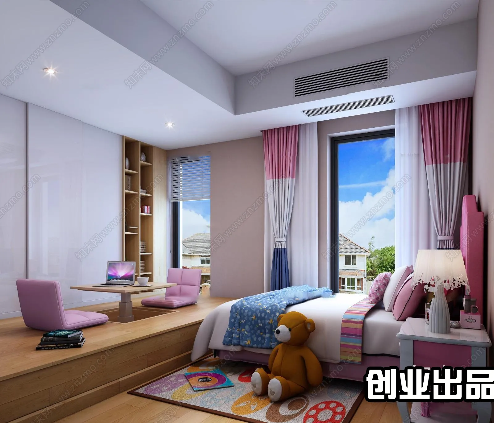 Children Room 3D Interior Scene - 3D Models - 141