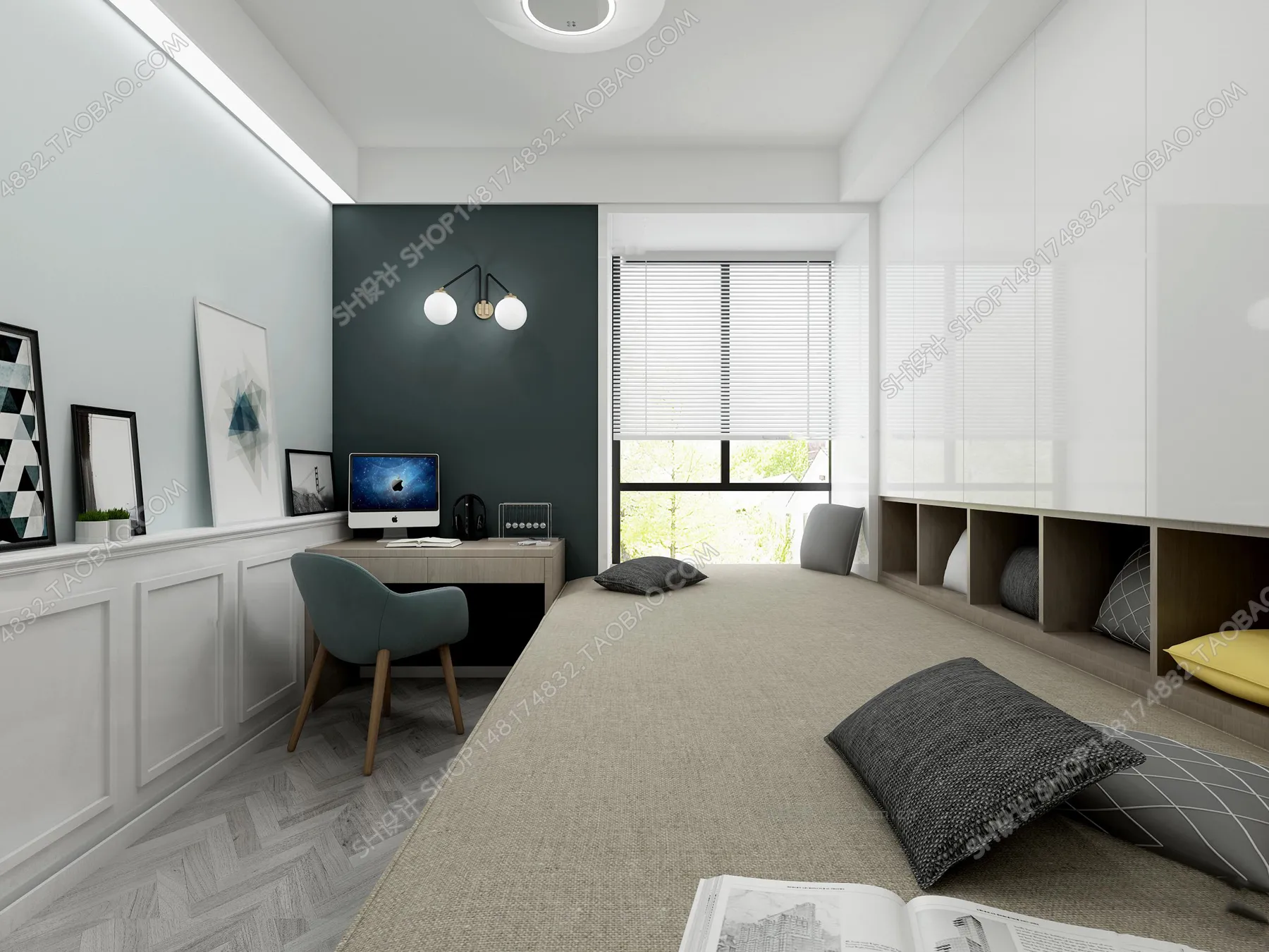 Children Room 3D Interior Scene - 3D Models - 148