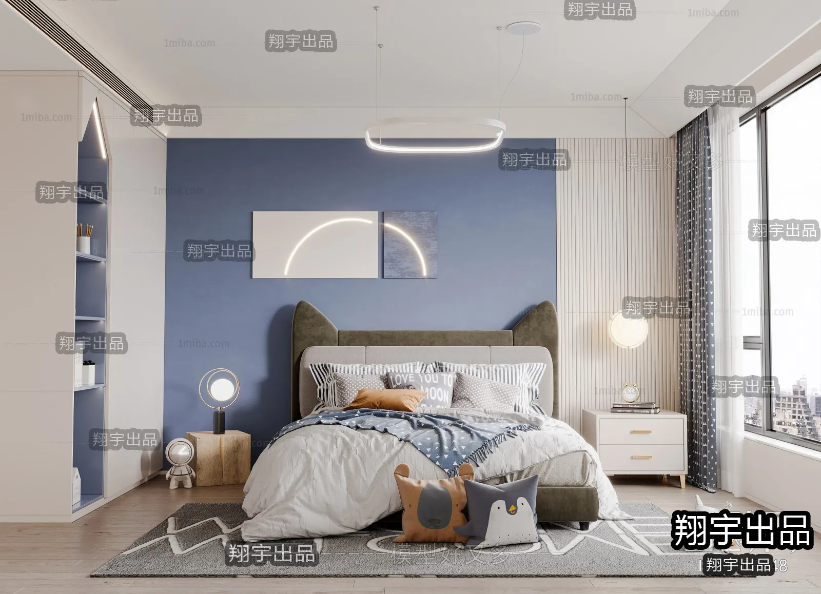 Children Room 3D Interior Scene - 3D Models - 168