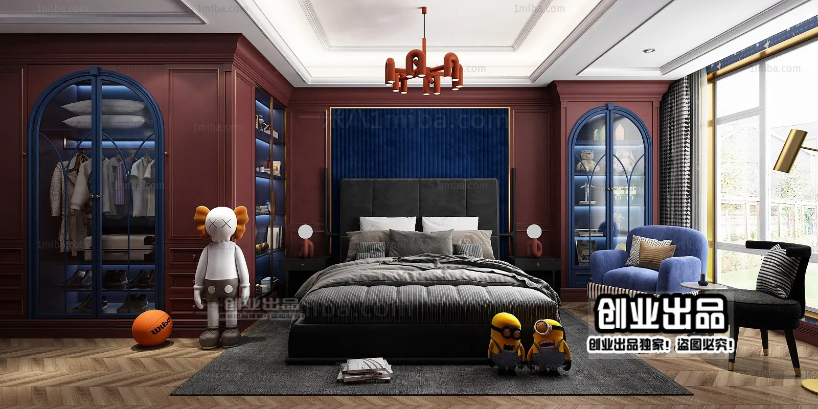 Children Room 3D Interior Scene - 3D Models - 228