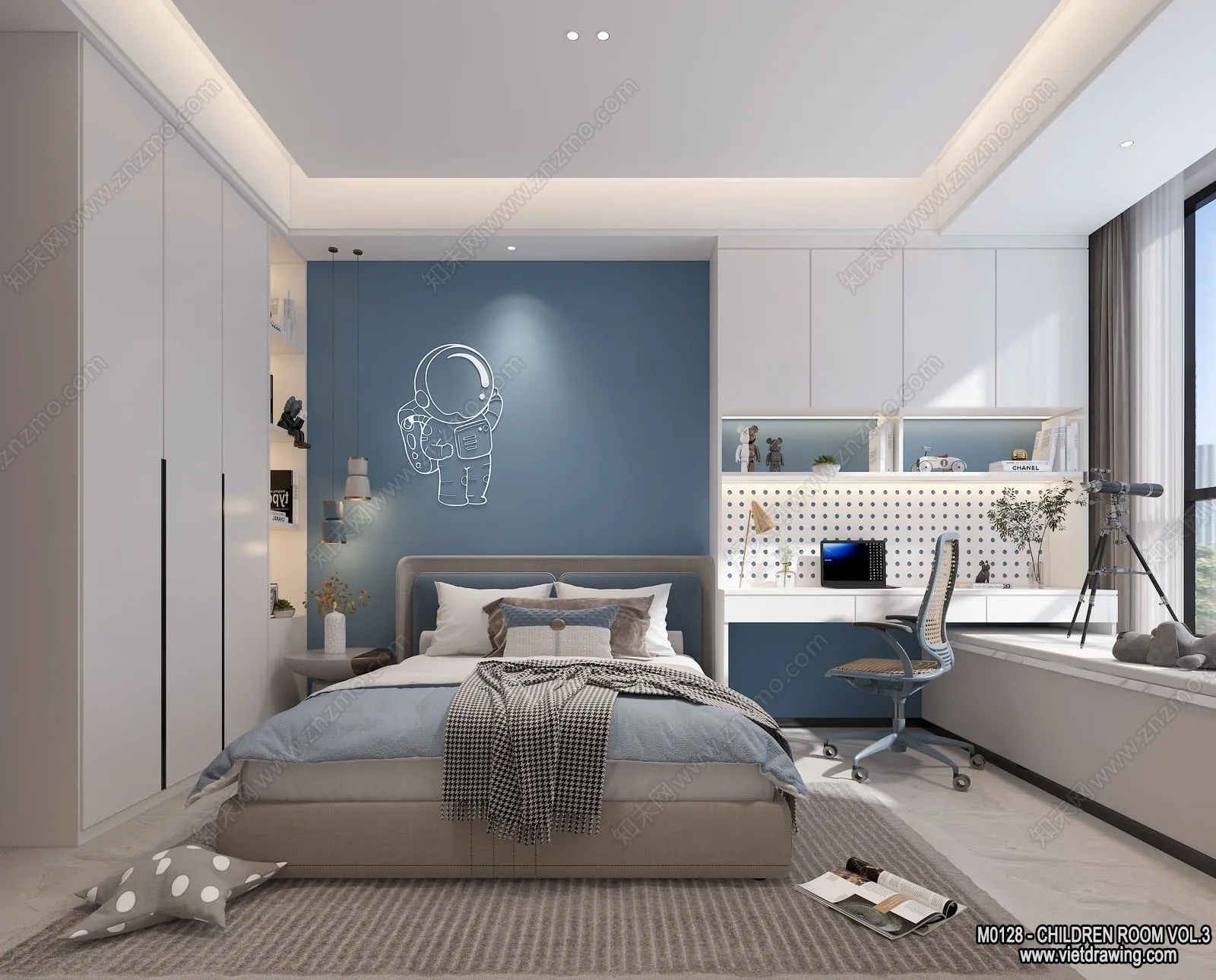 Children Room 3D Interior Scene - 3D Models - 274