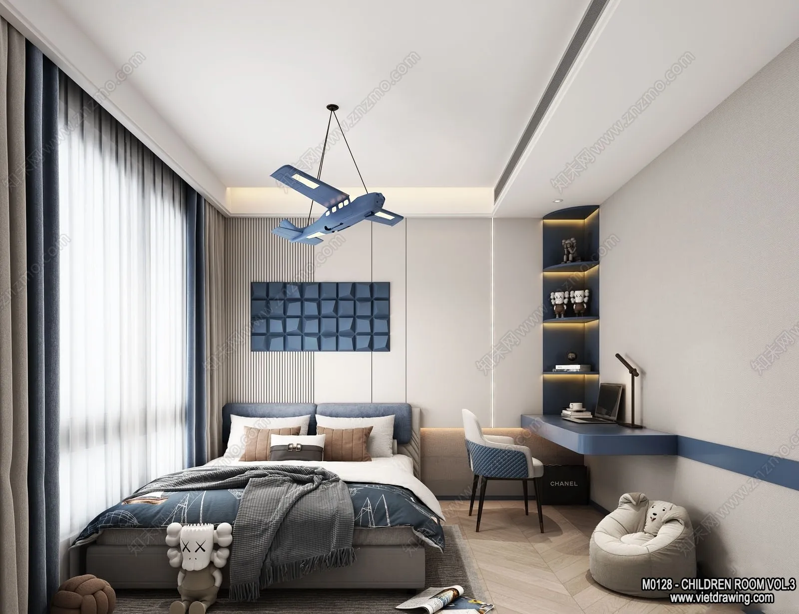 Children Room 3D Interior Scene - 3D Models - 275