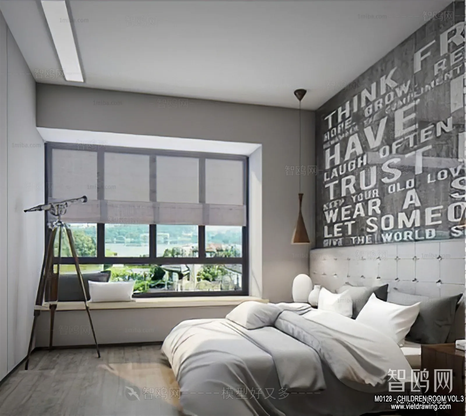 Children Room 3D Interior Scene - 3D Models - 314