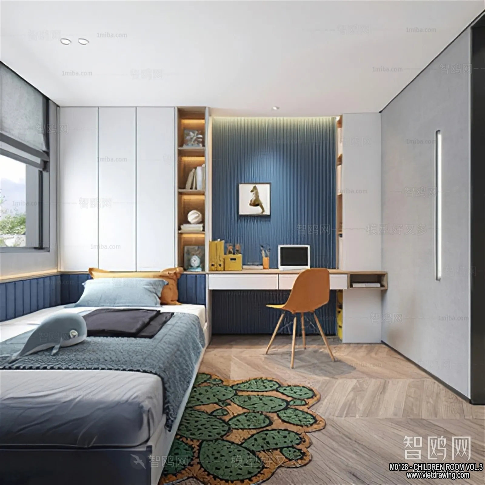 Children Room 3D Interior Scene - 3D Models - 365