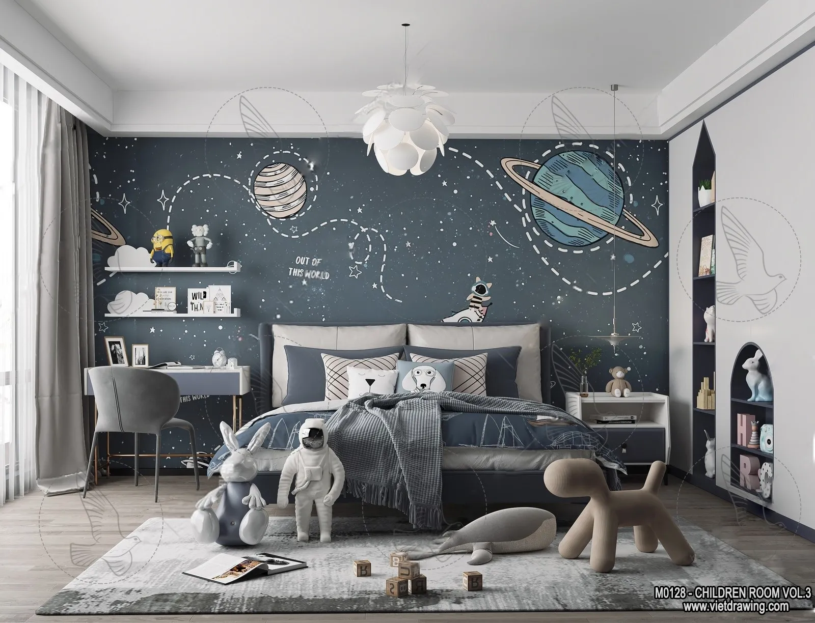 Children Room 3D Interior Scene - 3D Models - 420
