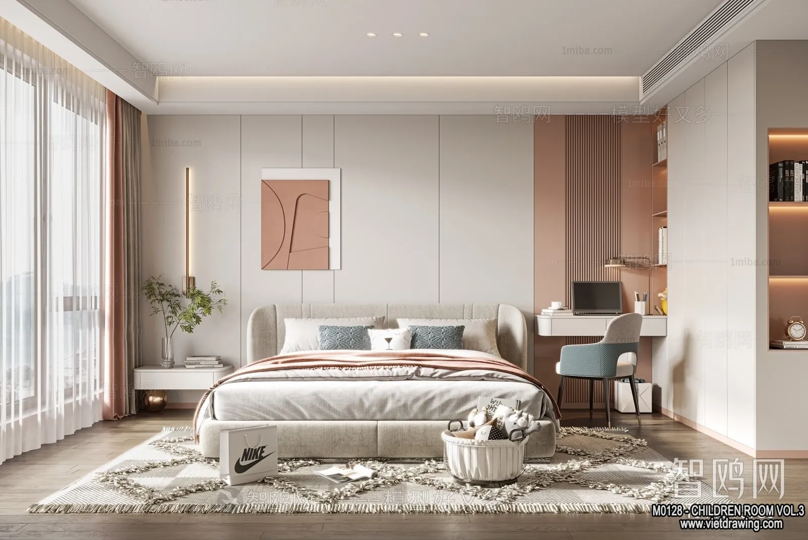 Children Room 3D Interior Scene - 3D Models - 473