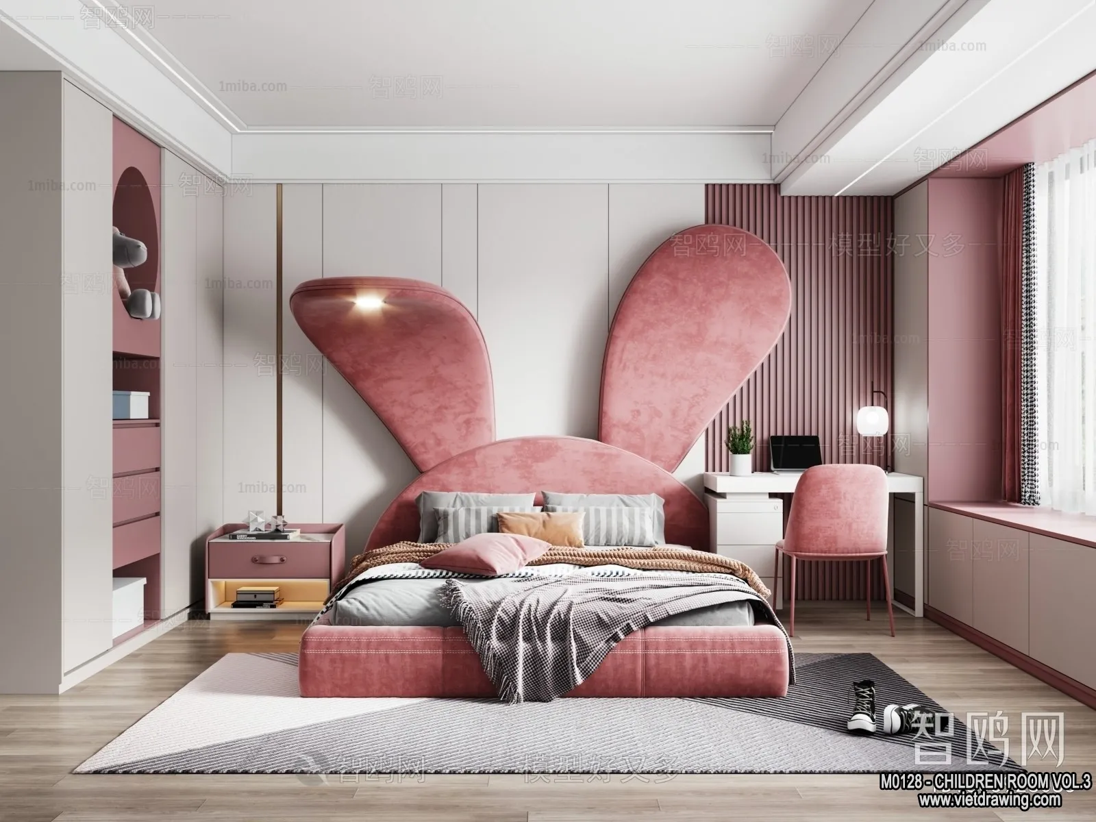 Children Room 3D Interior Scene - 3D Models - 503