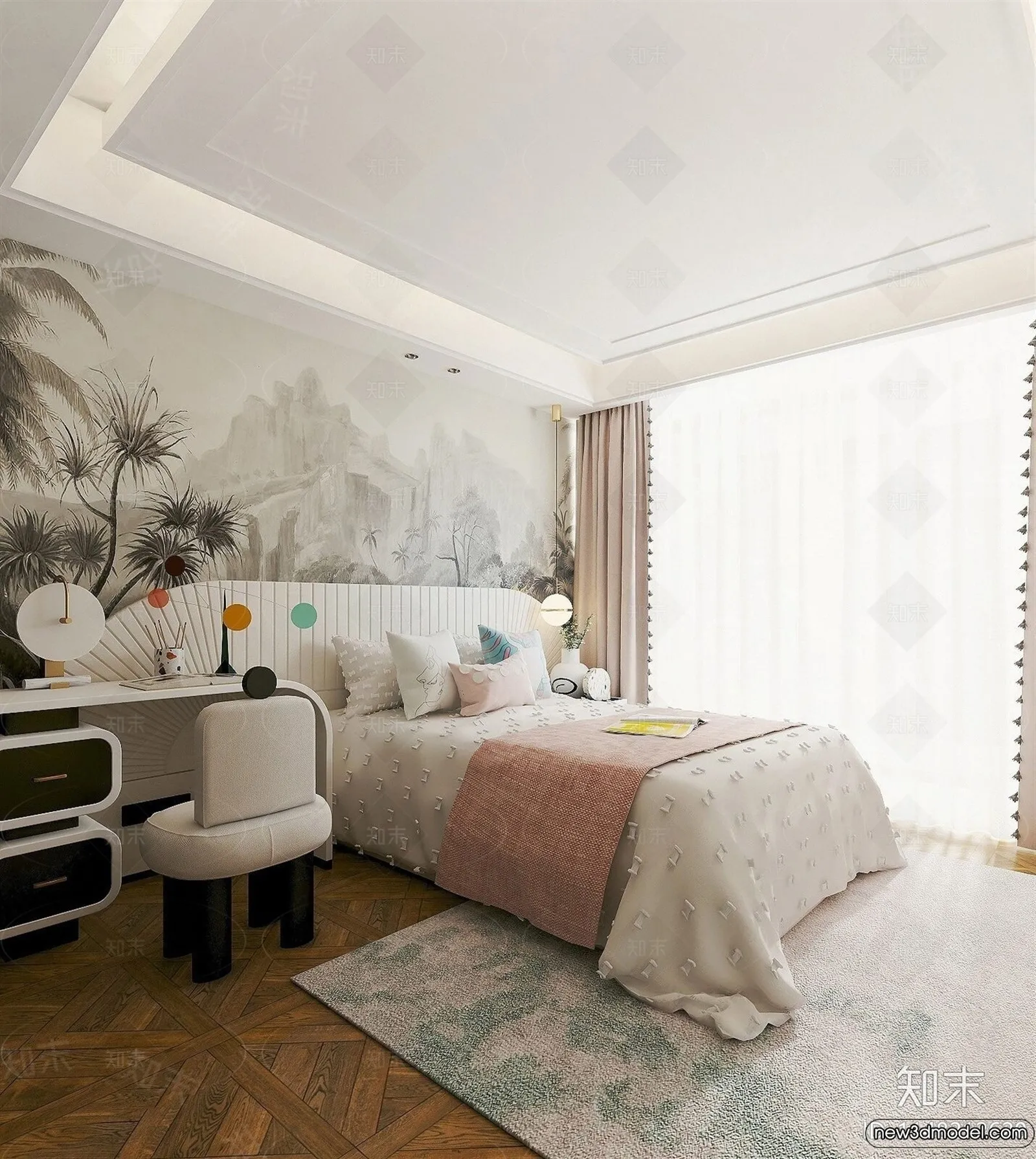 Children Room - 3D Interior Scene - Boy Room - 047