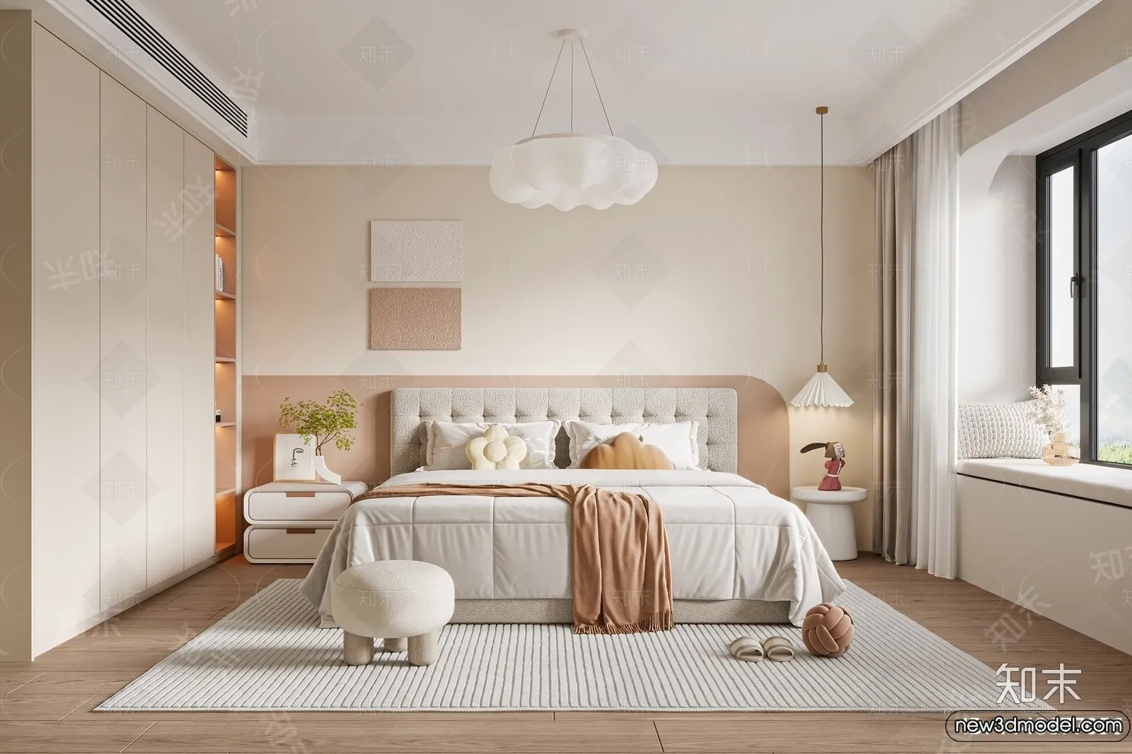 Children Room - 3D Interior Scene - Girl Room - 171