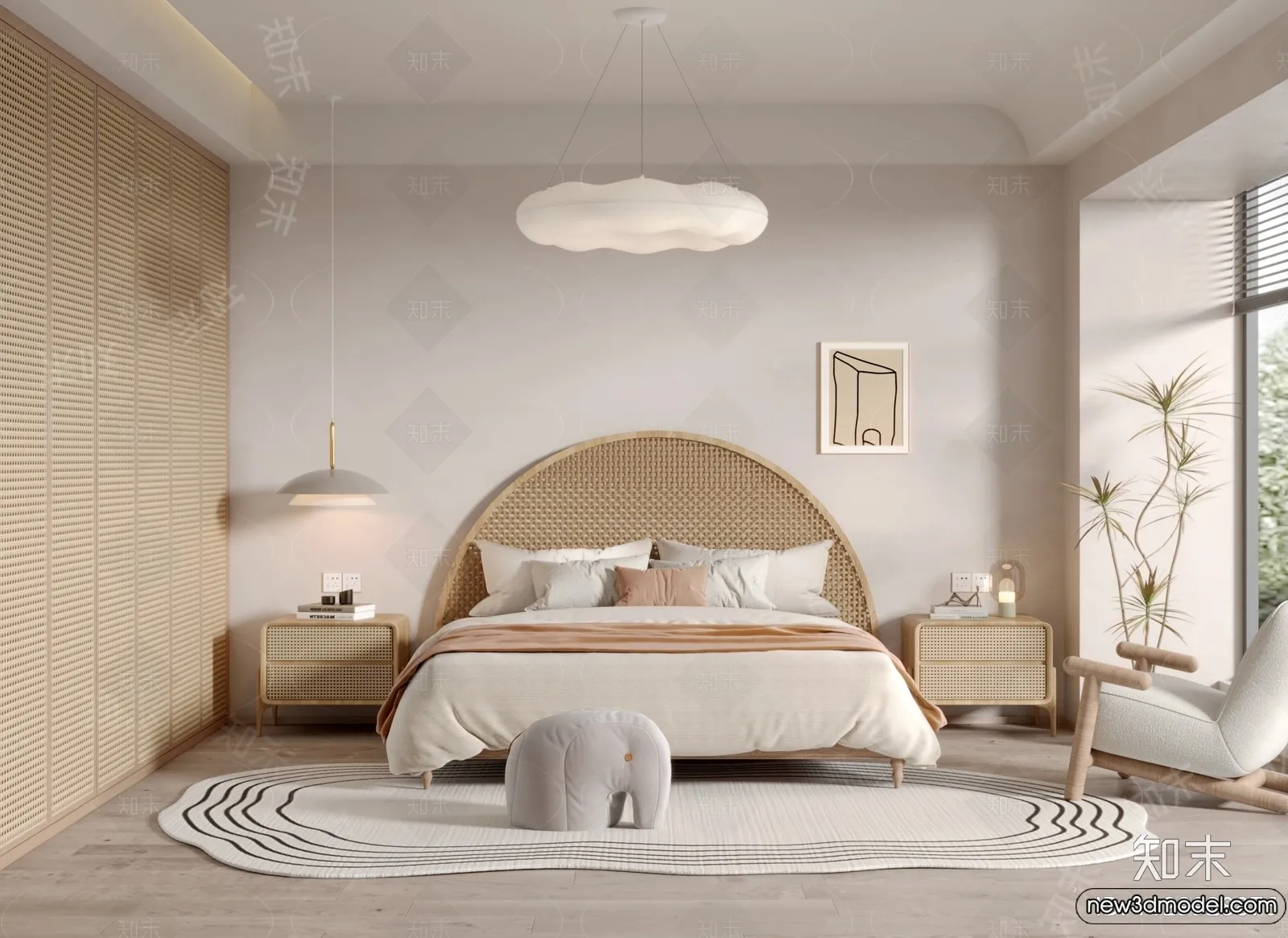 Children Room - 3D Interior Scene - Girl Room - 182