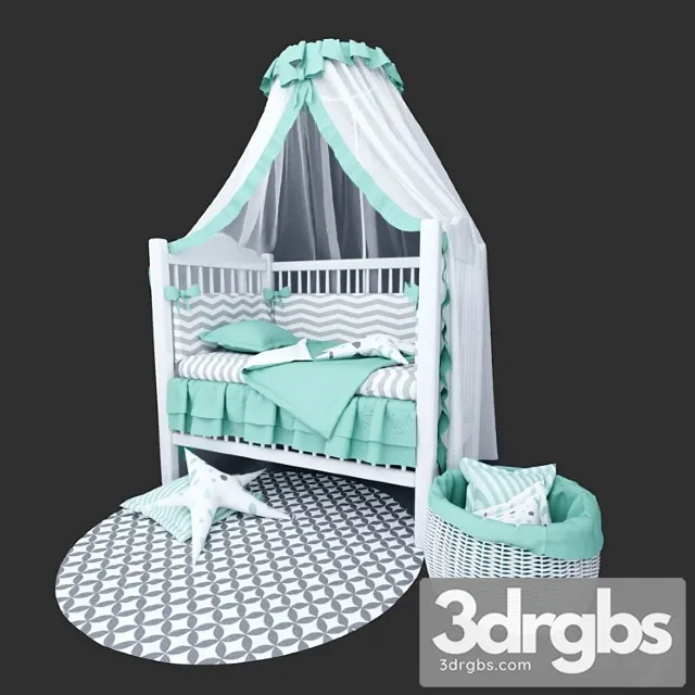 Children S Bed 5 3D Model Free