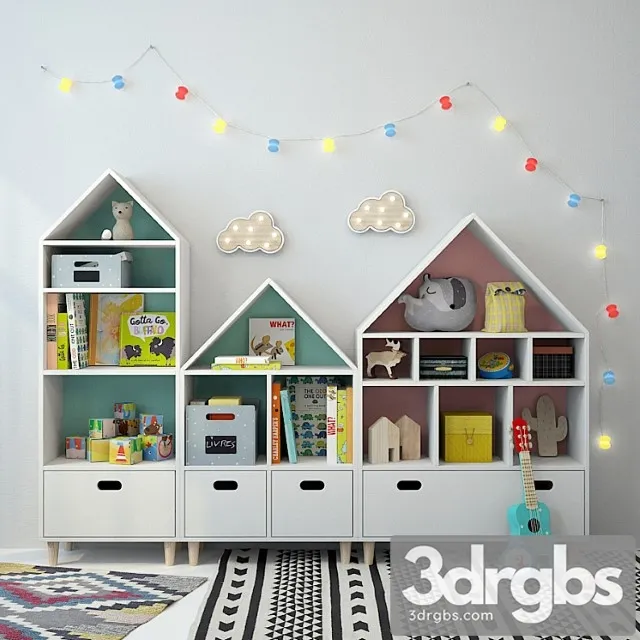 Children Set 13 3D Model Free
