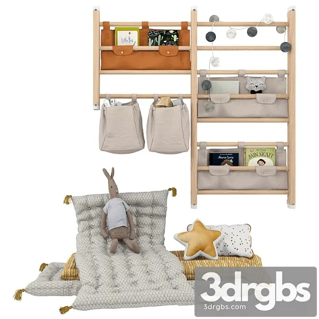 Children Set 14 3D Model Free