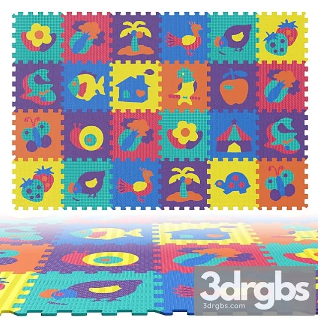 Children Set 15 3D Model Free